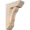 Ekena Millwork Olympic Slat Smooth Bracket w/ Offset Brace, Douglas Fir, 7 1/2"W x 20"D x 28"H BKT0806X20X28OLY06SDF - alternate 1